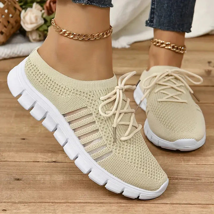 Levoire | Pantoufles, Ergonomique, À Enfiler, Chaussures Orthopédiques, Baskets Pour Femmes Abricot
