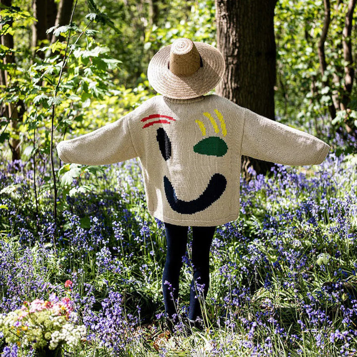 Levoire | Pull Avec Smiley Beige