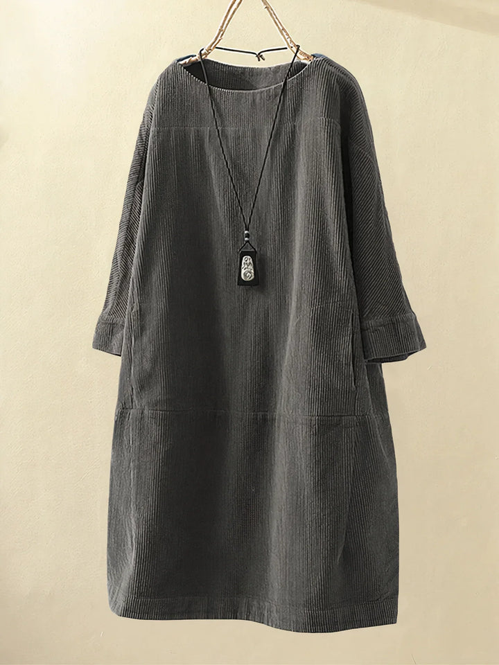 Levoire | Robe en liège A-line Gris
