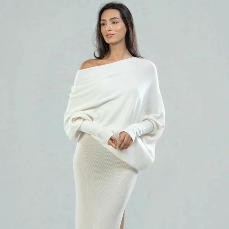 Levoire | Pull Luxueux Pour Femmes Pour Un Look Raffiné Ivoire