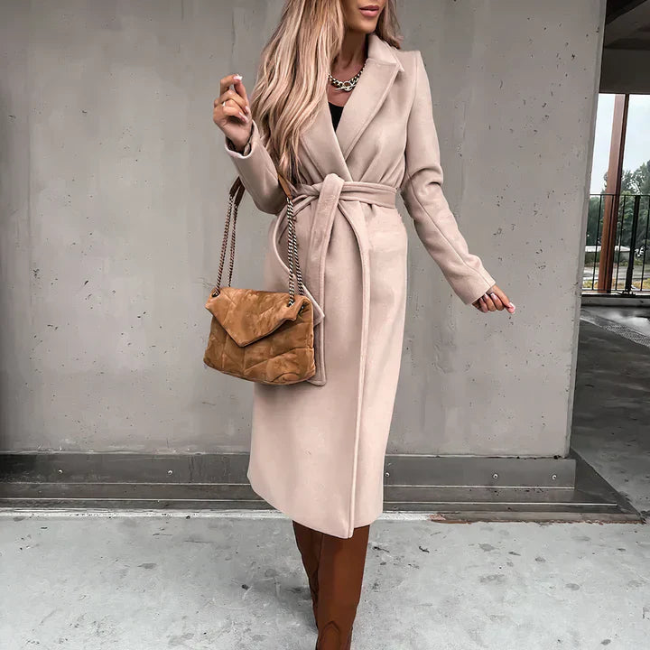 Levoire | Trench-Coat En Mélange De Laine Pour Femmes Beige