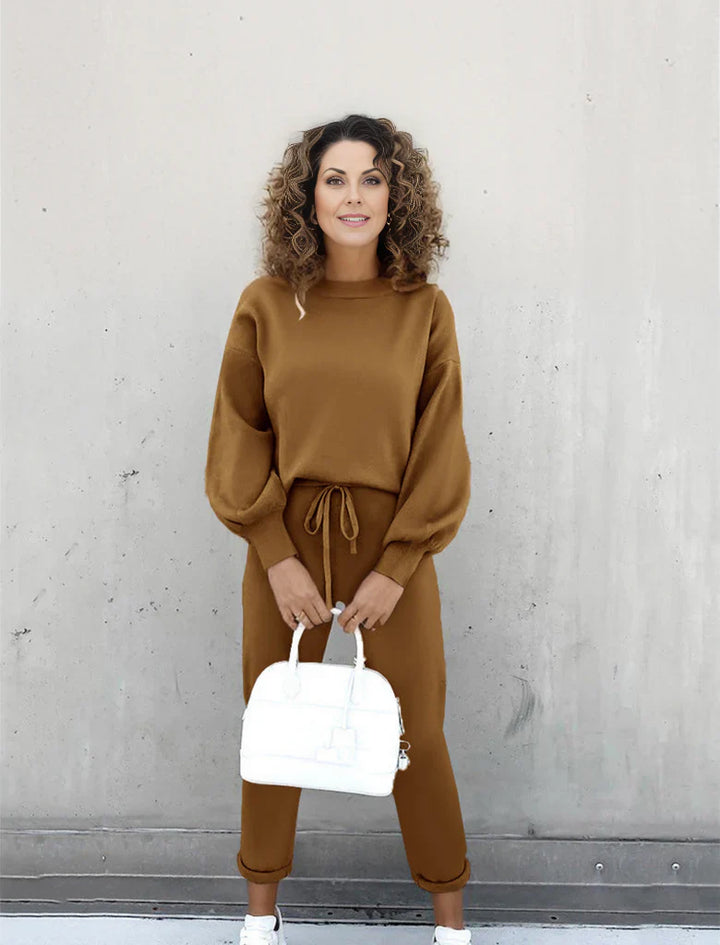 Levoire | Ensemble De Course Pour Femmes Café