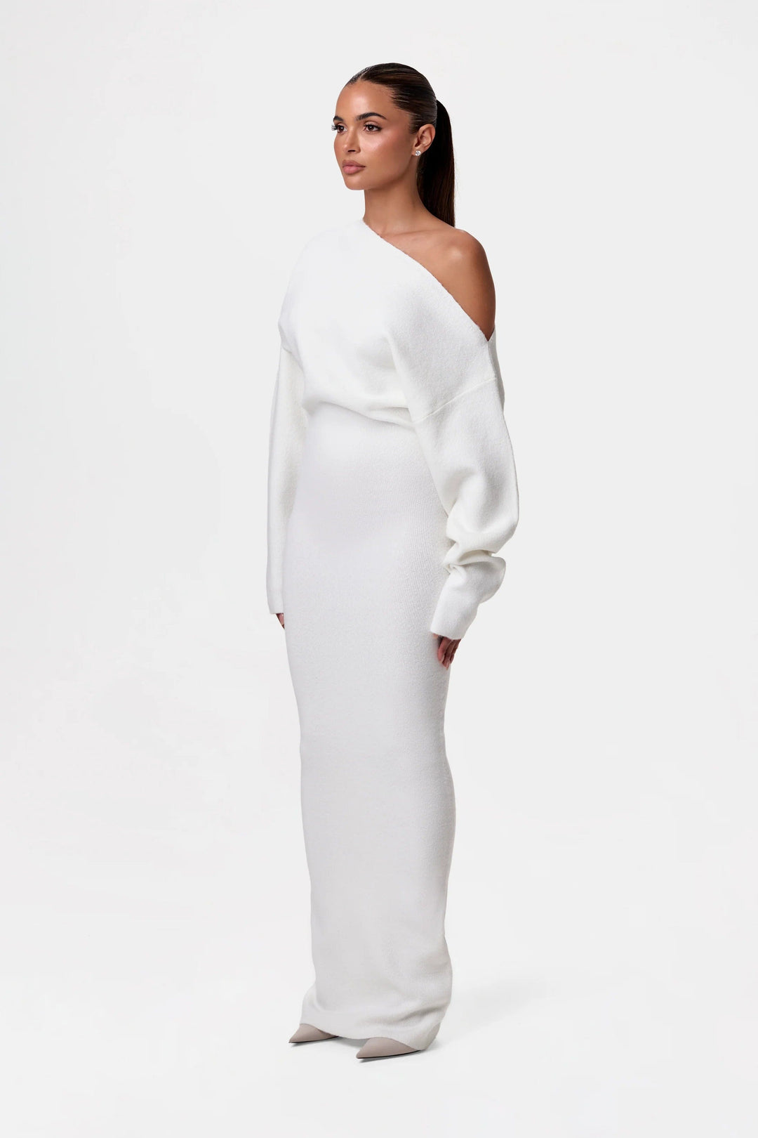 Levoire | Légante Robe Dehors Paule Blanc