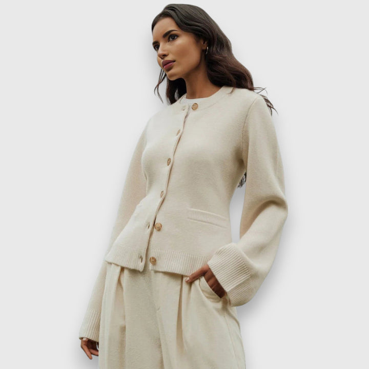 Levoire | Veste Tricot Veste Crème