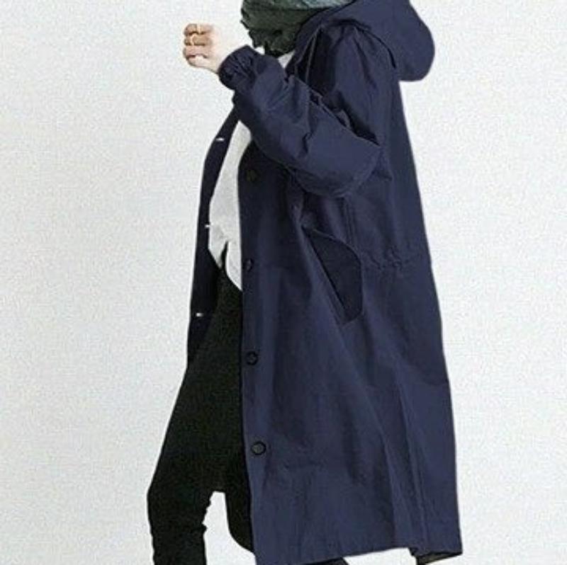 Levoire | Trench-coat élégant et imperméable Bleu