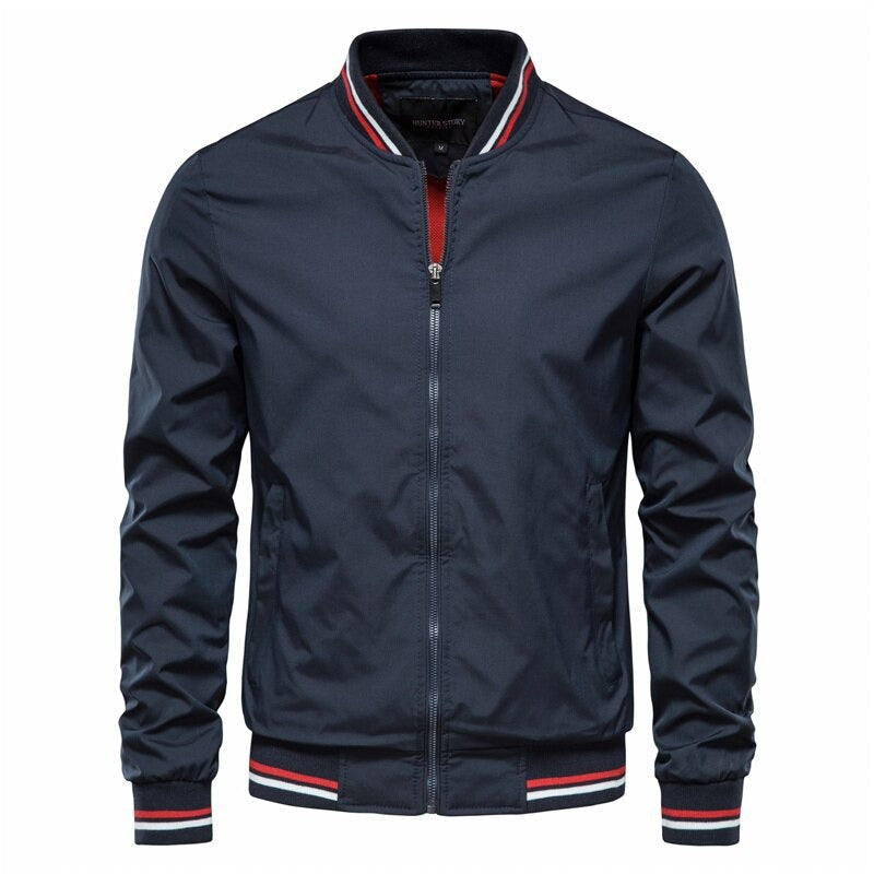 Levoire | Veste Bomber Fonctionnelle Pour Chaque Occasion Bleu foncé