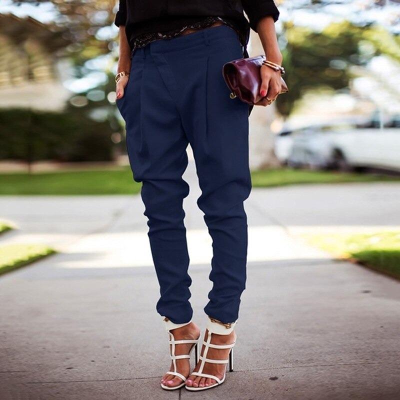 Levoire | Pantalons Élégants Bleu