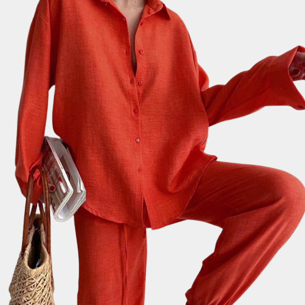 Levoire | Ensemble Pour Femmes Orange