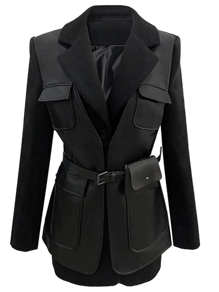 Levoire | Veste À Boutons À Col Élégant À Manches Longues Avec Poches