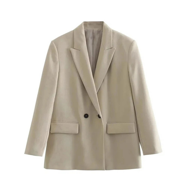 Levoire | Veste décontractée en grandes tailles Beige
