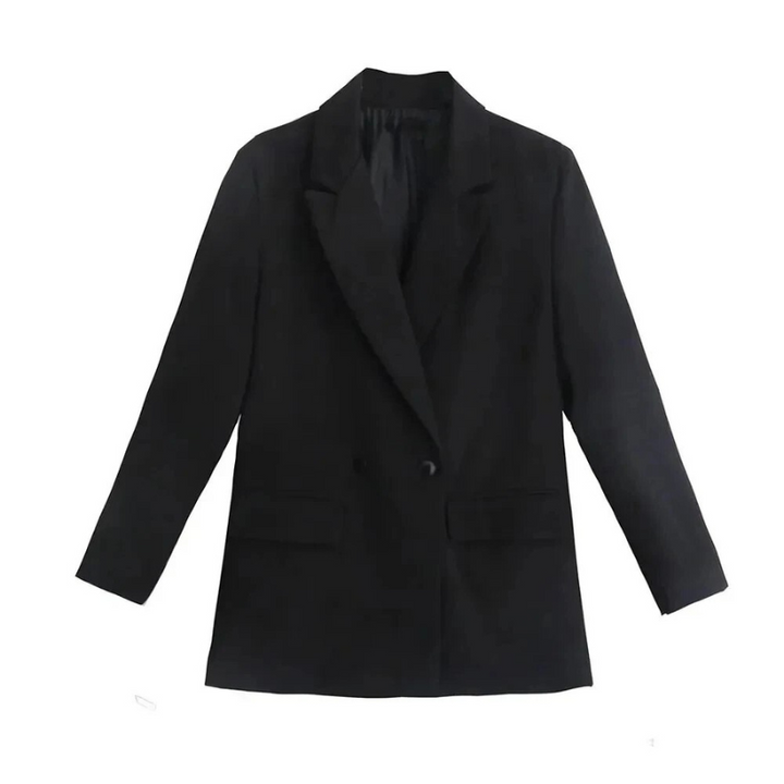 Levoire | Blazer Élégant Pour Femme Avec Boutons Noir