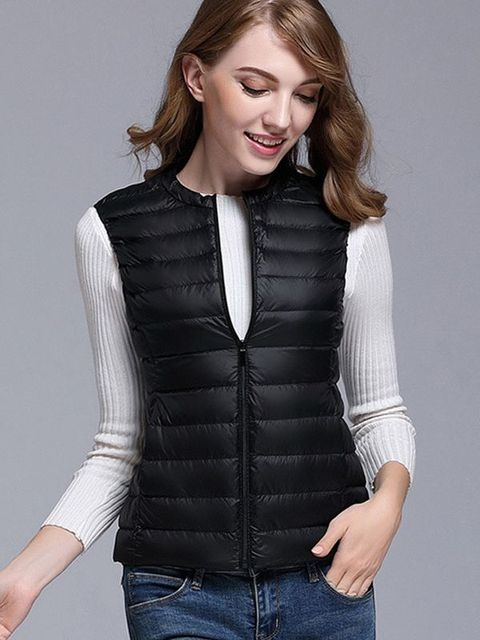 Levoire | Veste Doudoune Sans Manches Zippée Noir