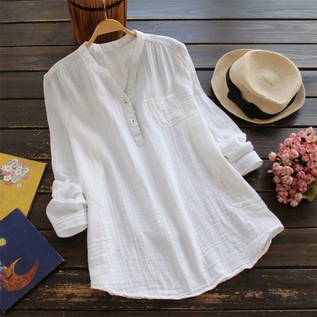 Levoire | Chemisier Dans Différentes Couleurs Blanc
