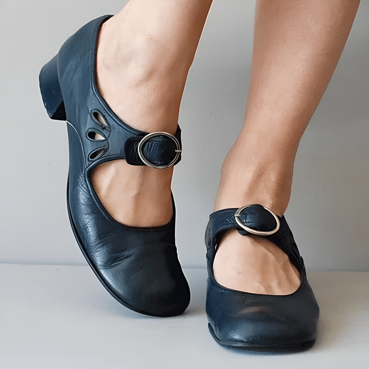 Levoire | Sandale En Cuir Unique Et Confortable Bleu