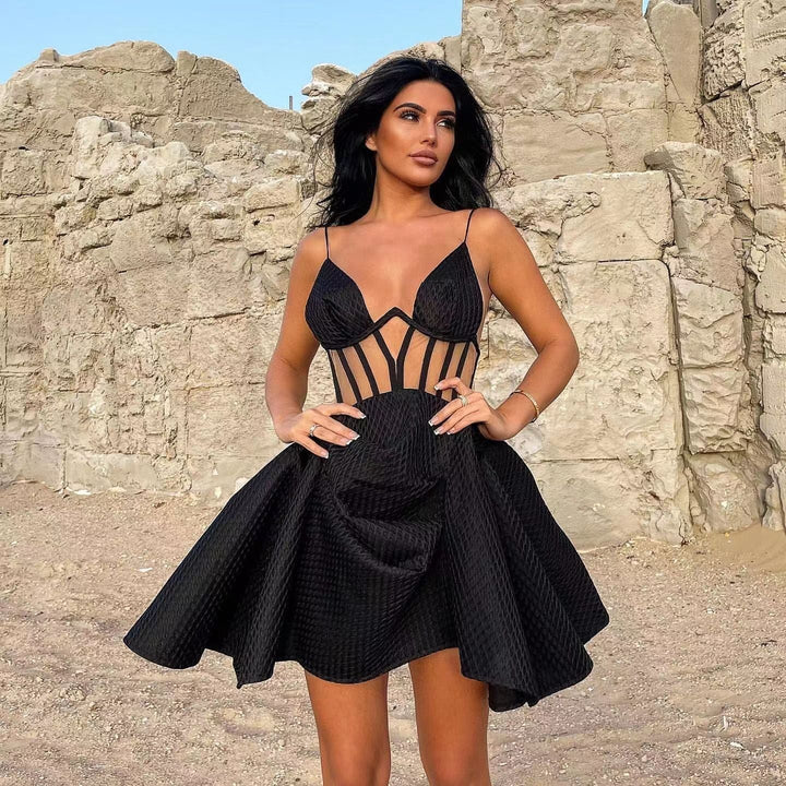 Levoire | Mini Robe Corset Noir