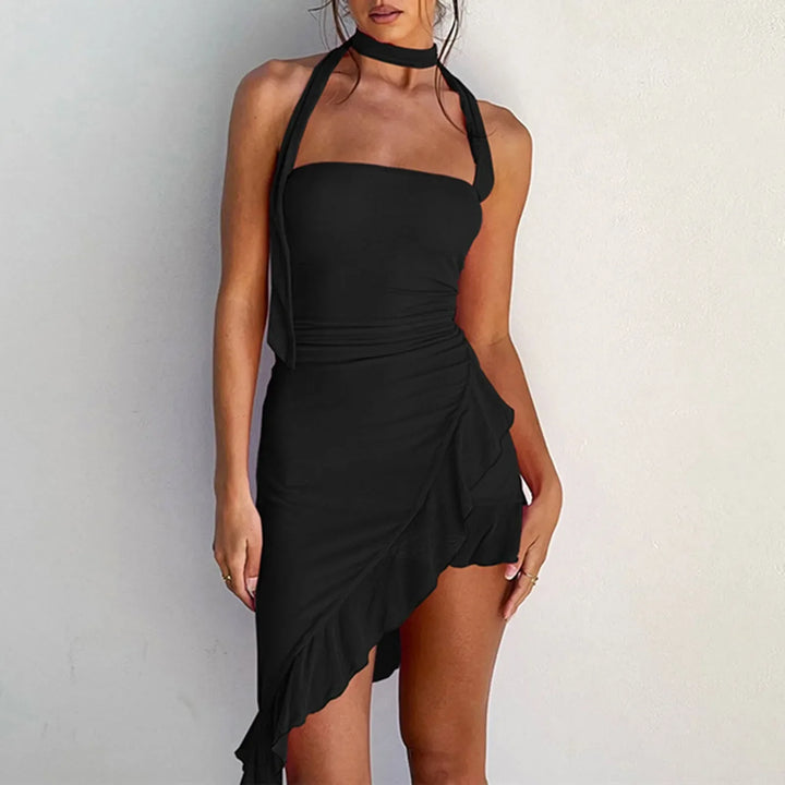 Levoire | Robe D'Été À Bretelles Lâches Noir