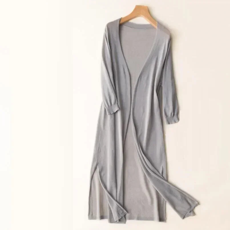 Levoire | Léger Élégant Long Gilet