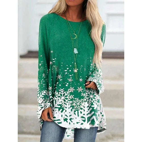 Levoire | T-shirt avec des flocons de neige