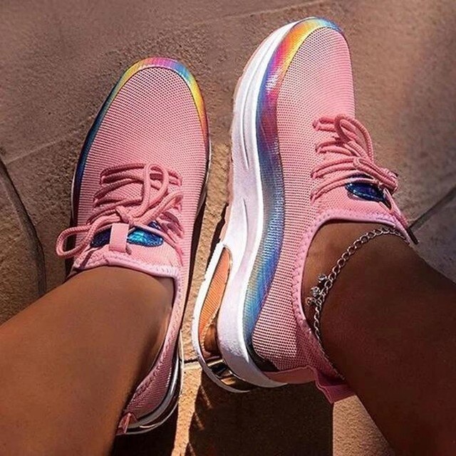 Levoire | Nouvelles Chaussures De Sport Femmes Chaussures De Loisirs Rosa