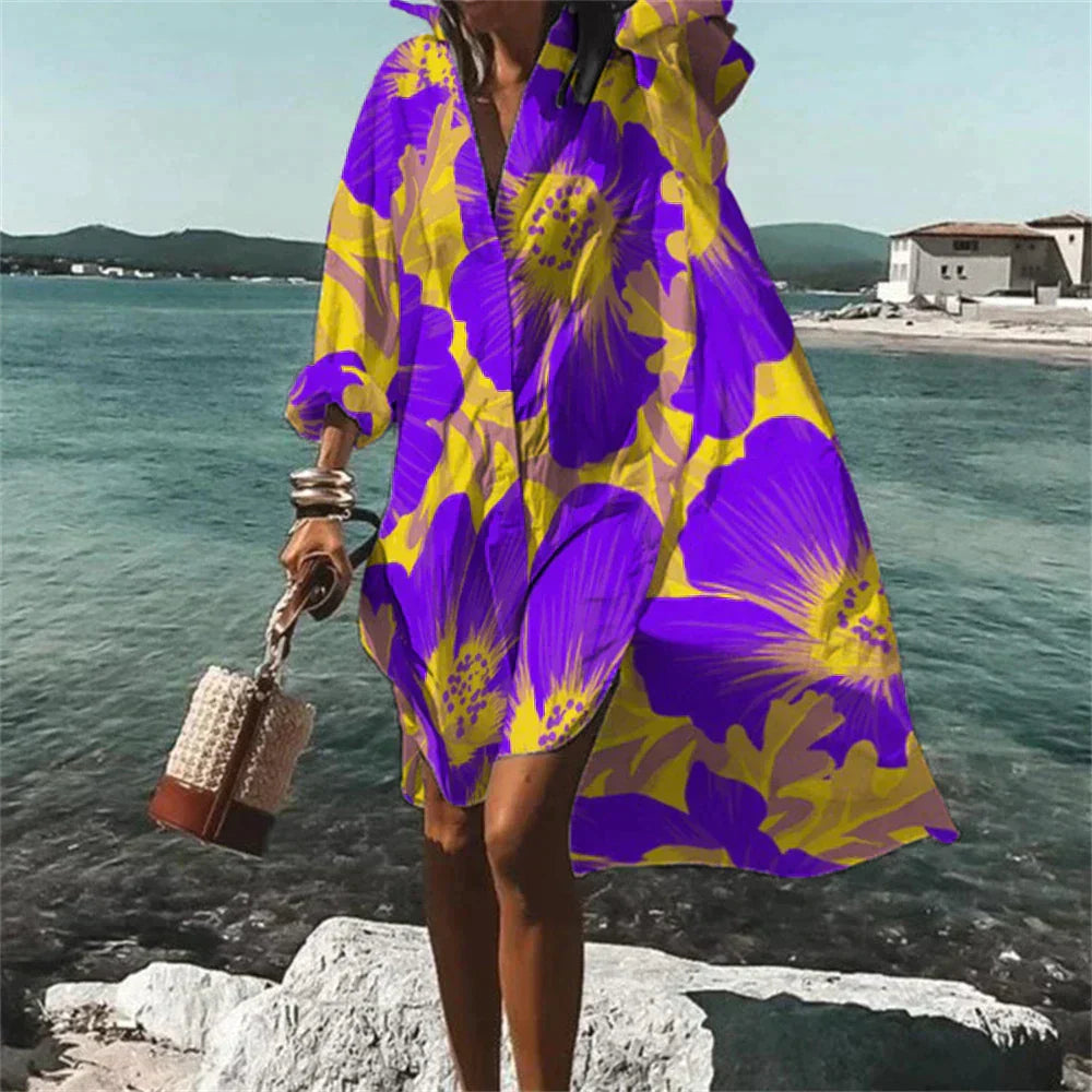 Levoire | Robe de plage élégante et à la mode Violet