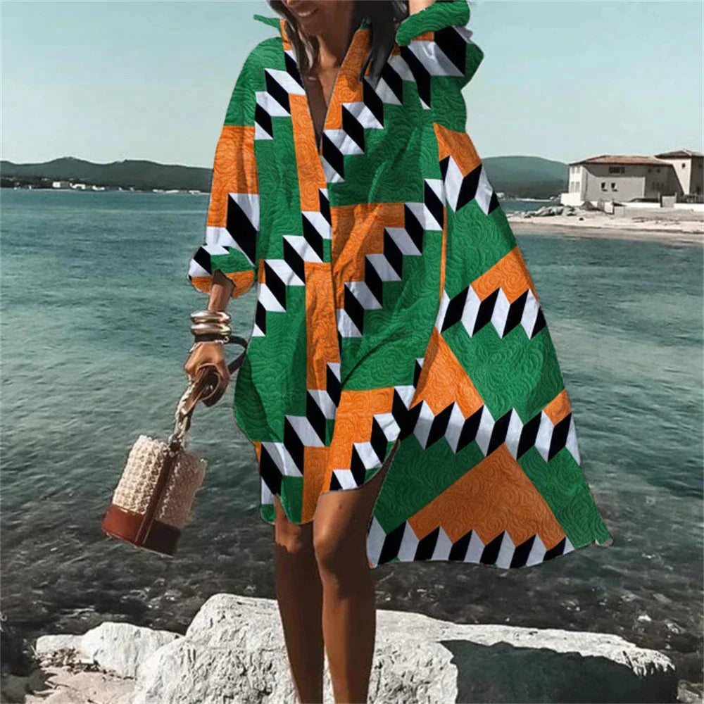 Levoire | Robe de plage élégante et à la mode Vert