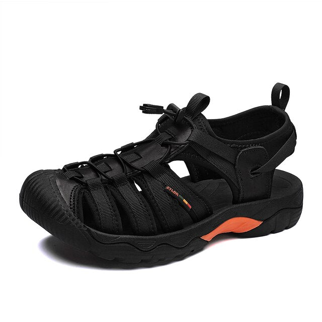 Levoire | Sandales De Randonnée Confortables Pour Hommes Noir