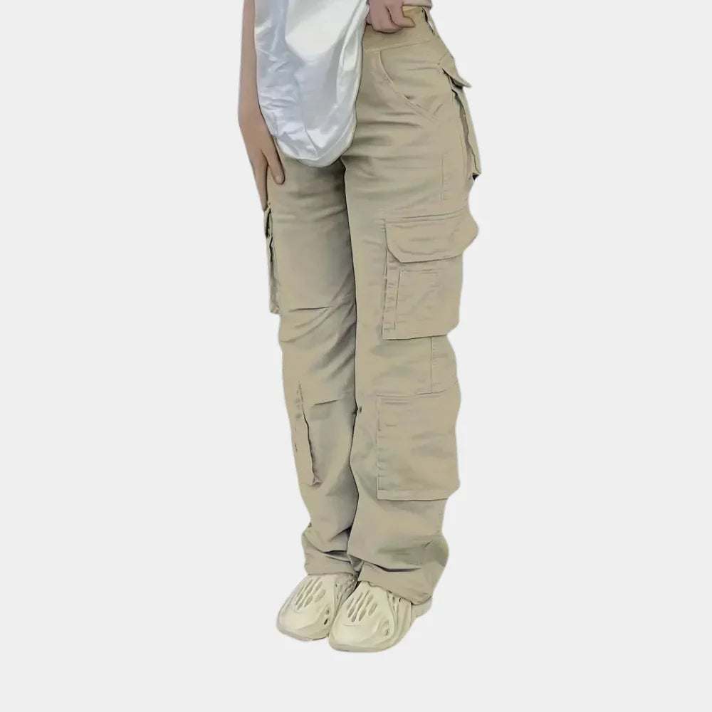 Levoire | Pantalon Cargo Tendance Khaki