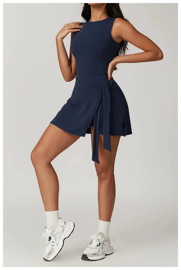 Levoire | Robe Mini Sport Chic avec Short Intégré