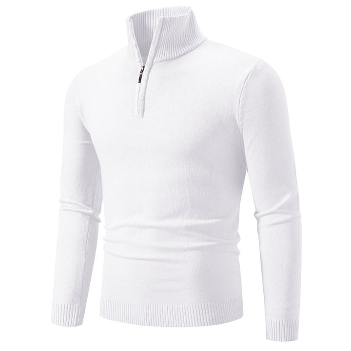 Levoire | Pull Avec Fermeture Éclair Blanc