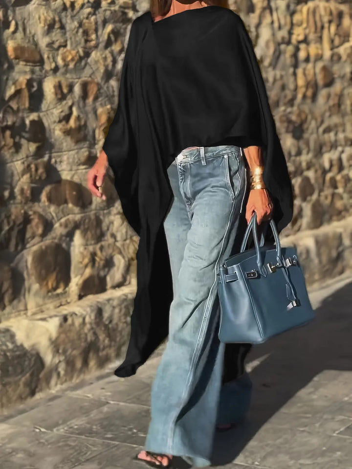 Haut surdimensionné tendance pour femmes avec une coupe fluide Levoire