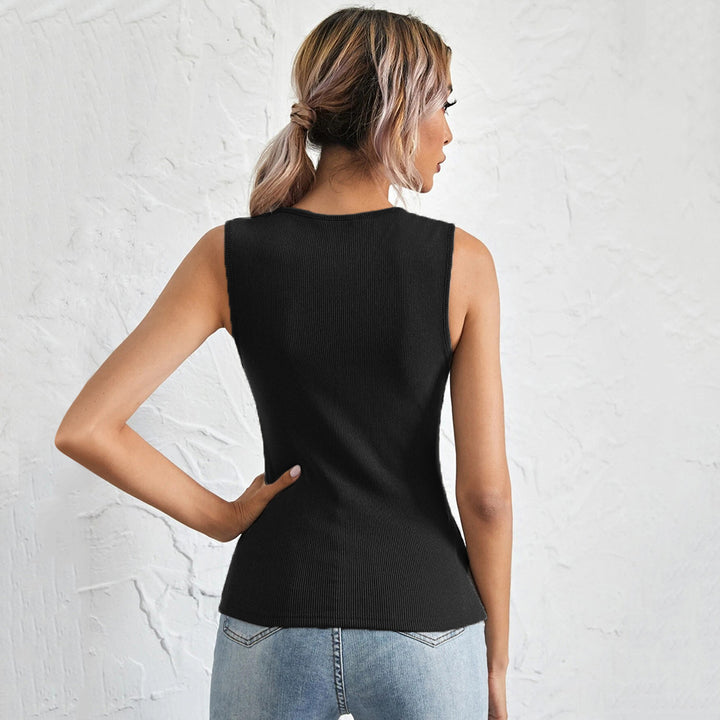 Body pour femmes près du corps avec encolure carrée et motif rayé subtil Levoire