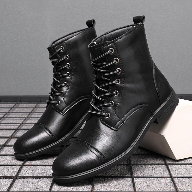 Levoire | Chaussure à tige ronde avec glissement confortable Noir