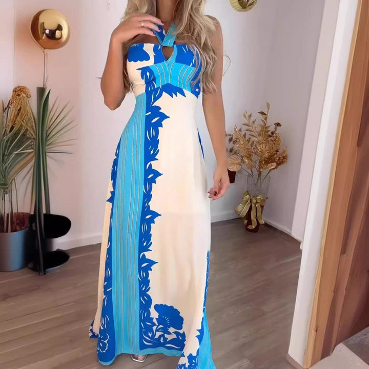 Levoire | Robe de plage longue imprimée relaxante