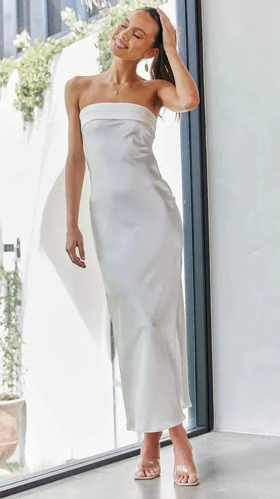 Levoire | Robe sans manches et haut sans dos Blanc