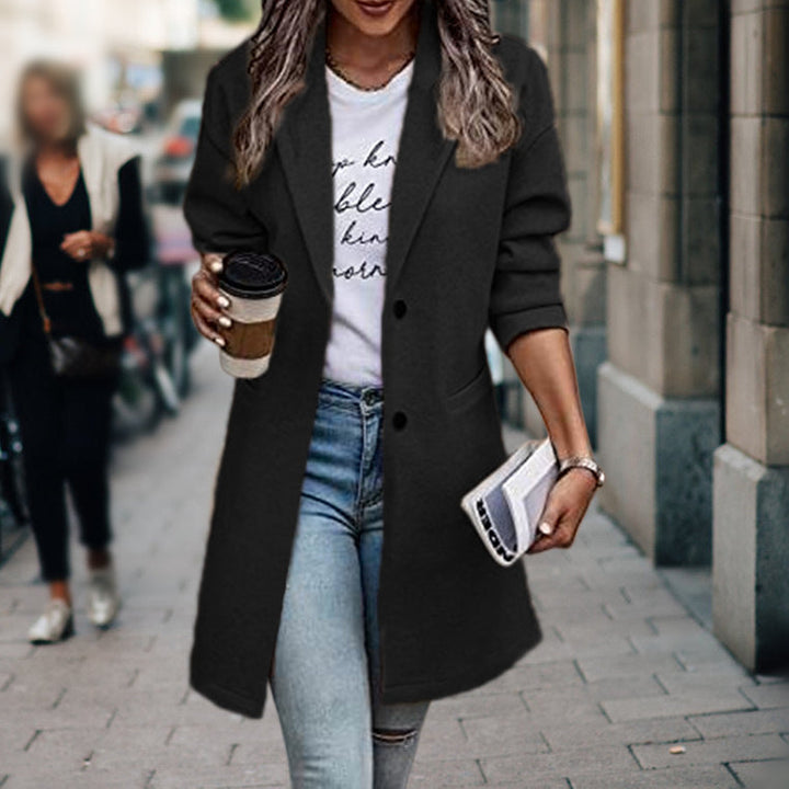 Levoire | Manteau général chic et décontracté Noir