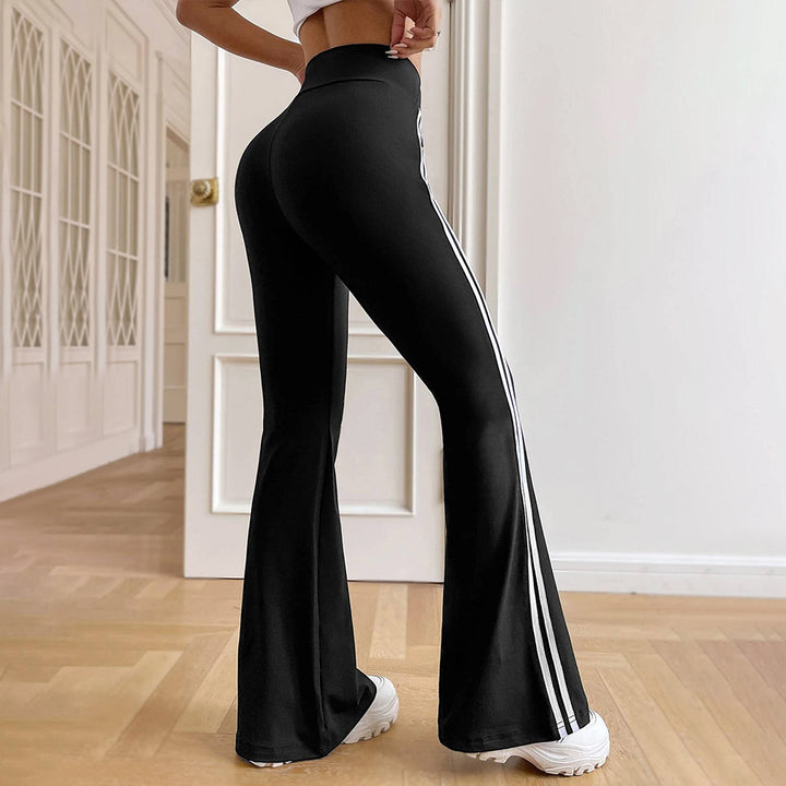 Pantalons de sport ajustés pour femmes avec bandes latérales Levoire
