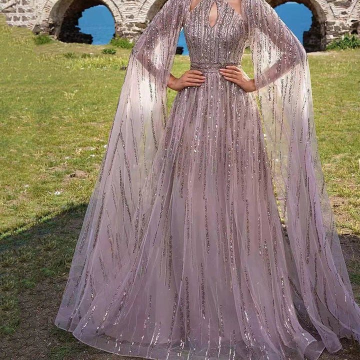Levoire | Glamouröösit Ripsetyksityiset Paljetti Robe de soirée