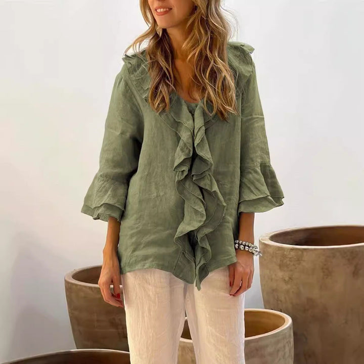 Levoire | Robe Légère Et Fluide Pour Femmes Vert