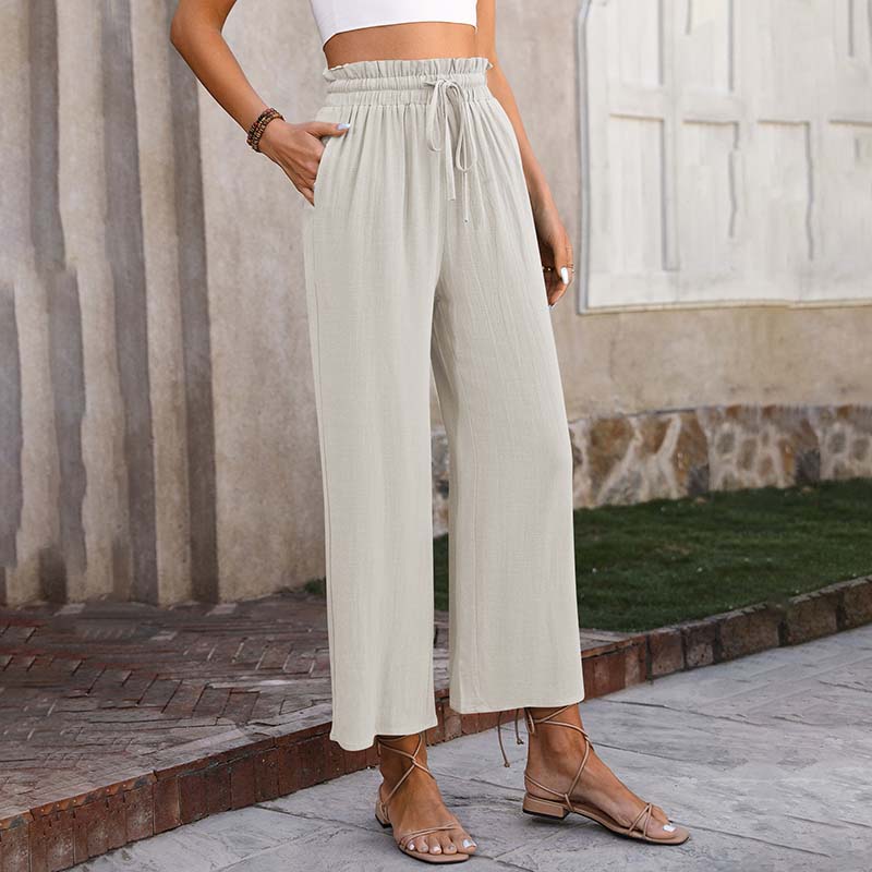 Levoire | Pantalon Décontracté De Couleur Unie