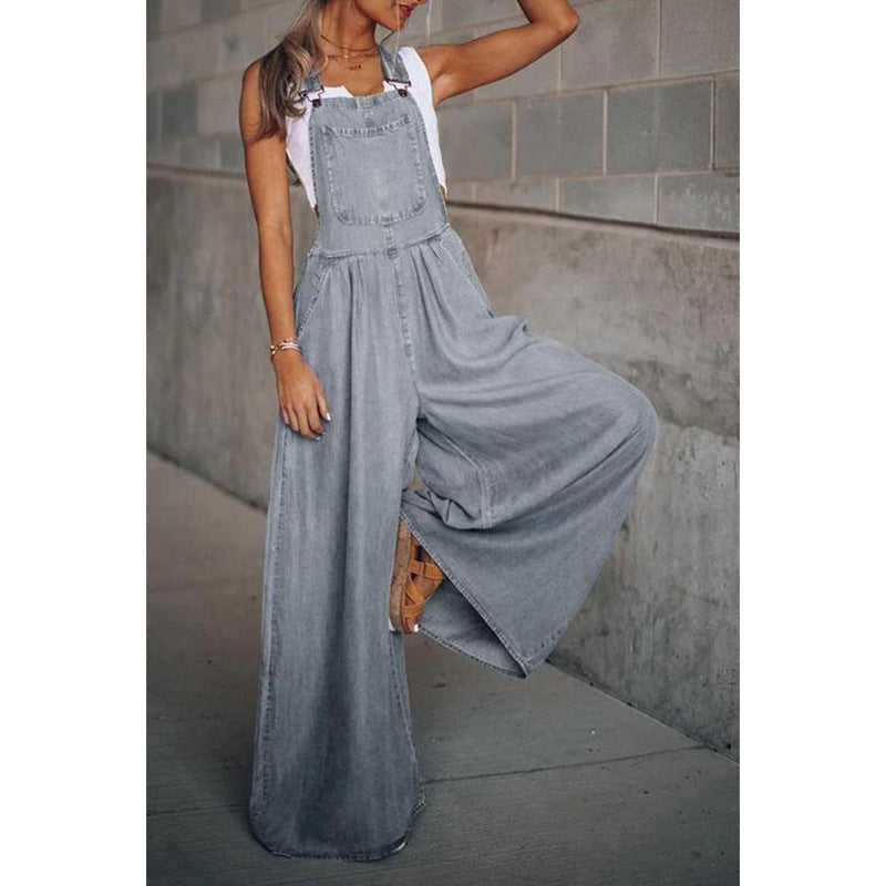 Levoire | Salopette En Denim Pour Femmes