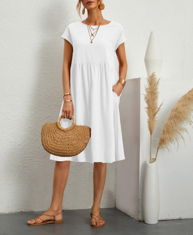 Levoire | A-ligne robe A-ligne robe Fabricant Blanc