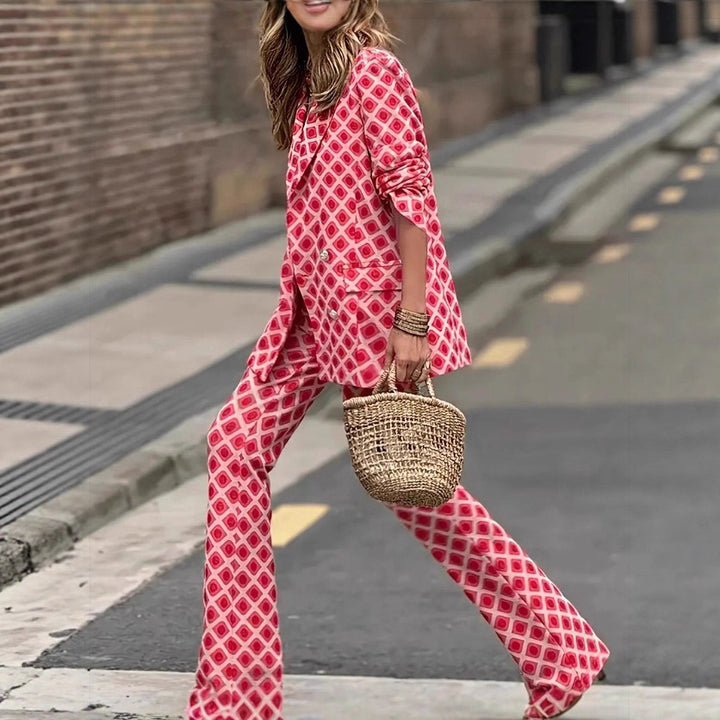 Ensemble de costume élégant pour femmes avec motif tendance Levoire