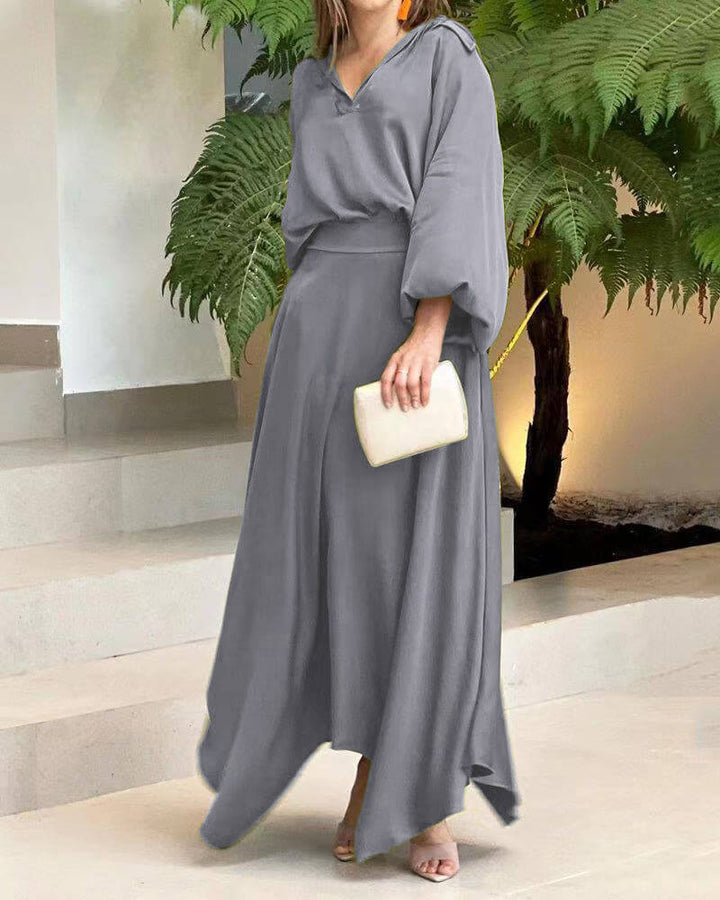 Levoire | La Robe Confortable Et Élégante Gris