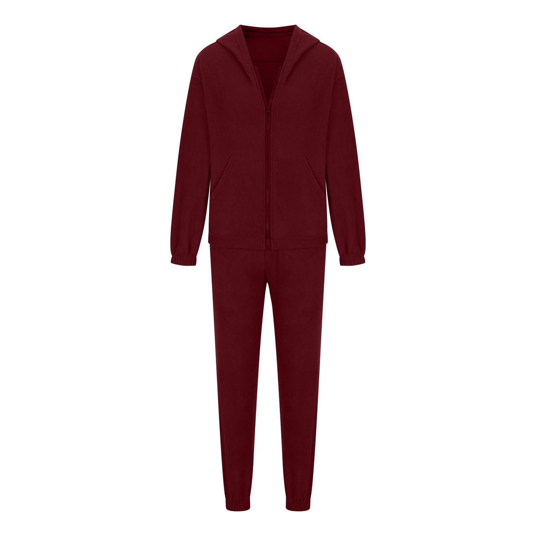 Levoire | Mode Sport Loisir Ensemble de Sweat à Capuche Bordeaux