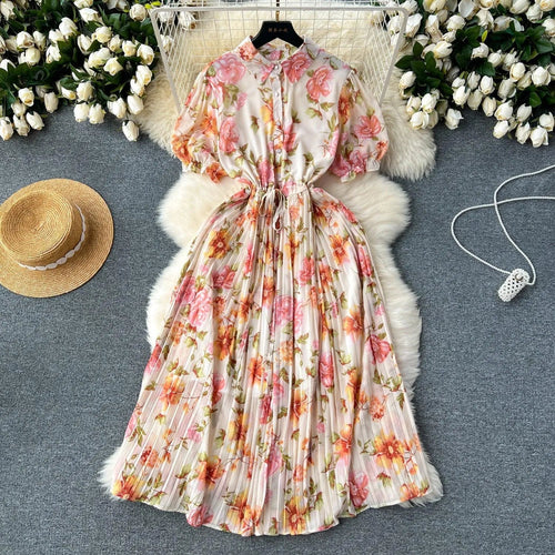 Levoire | Robe rétro française avec des rubans