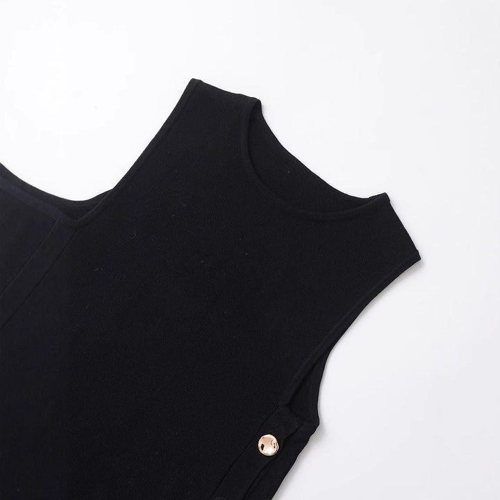 Levoire | Basic Printemps Sans Manches Haut
