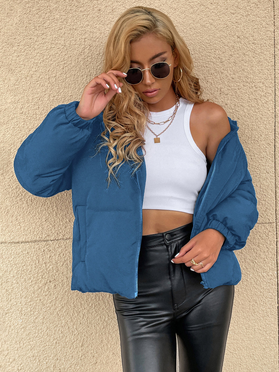 Veste matelassée légère pour femmes au look sportif avec fermeture éclair pratique Levoire