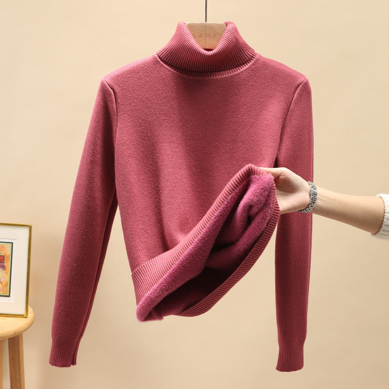 Levoire | Pull Chaud En Tricot Rose
