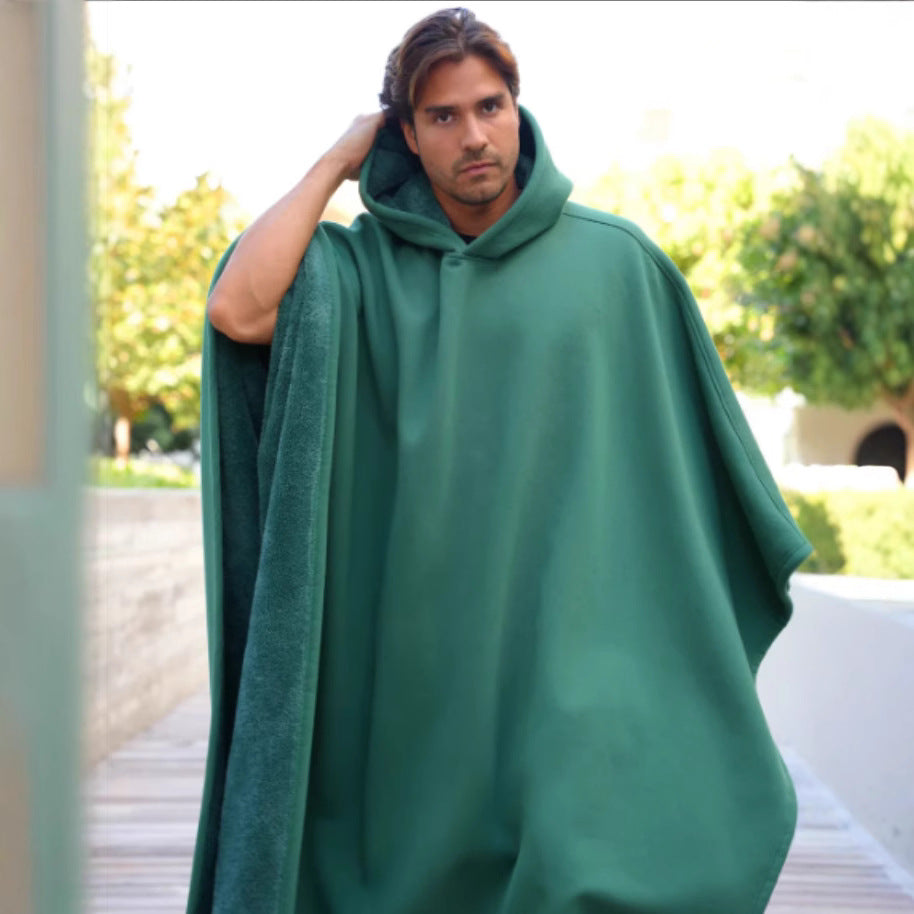 Poncho couverture multifonctionnel pour femmes avec capuche Levoire