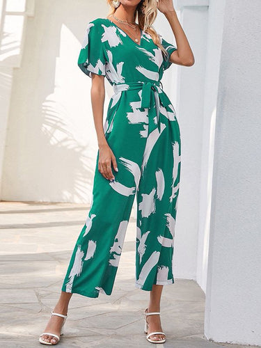 Levoire | Combinaison Élégante En Chiffon Avec Jambes Larges